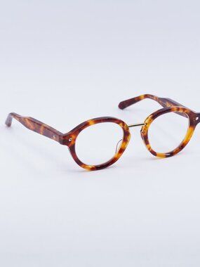Valentino V-ESSENTIAL-IV VLX-132C Eyeglasses Havana 46mm Round Frame